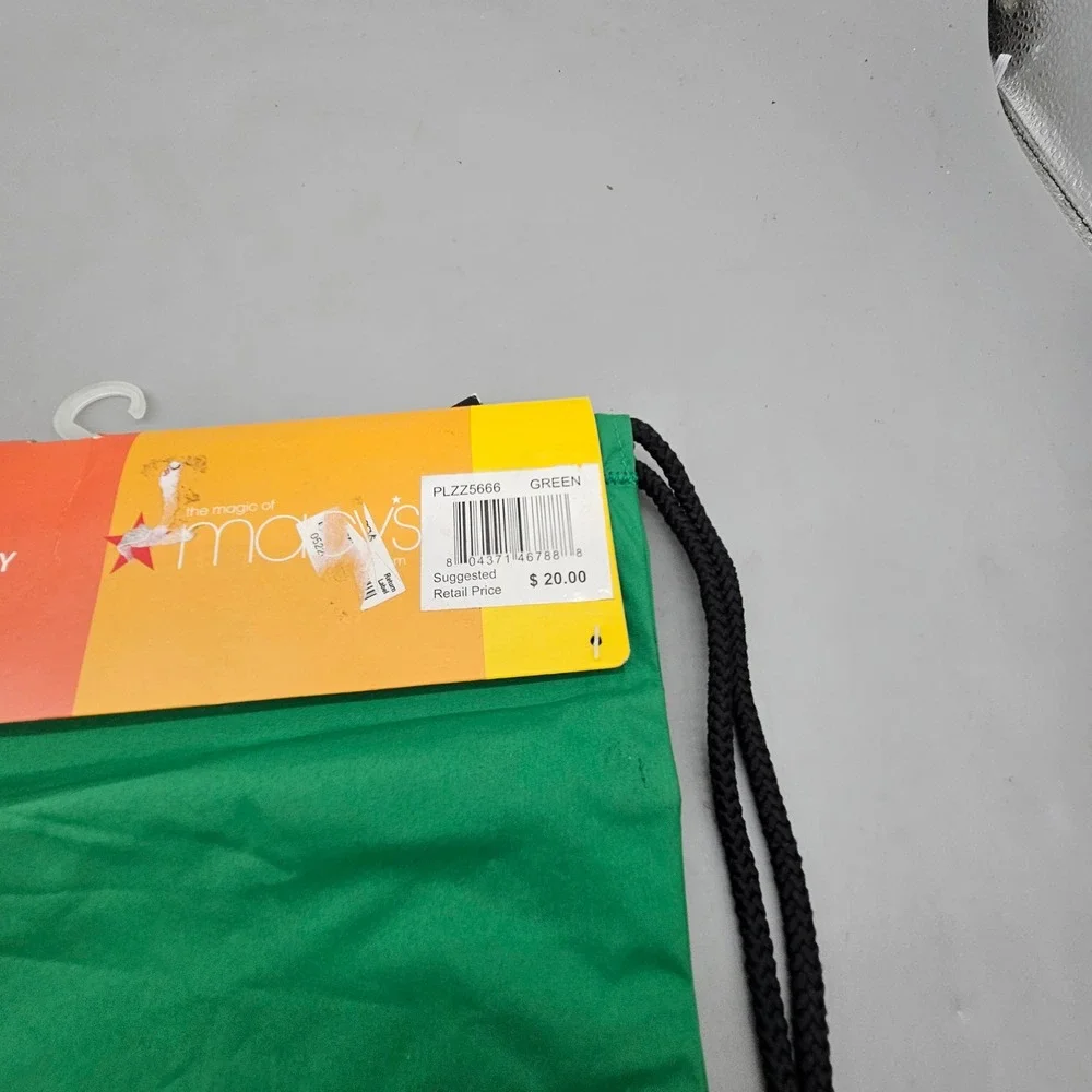 Brasil Drawstring Backpack Green A Magical Journey Cinch Bag Macy's PLZZ5666